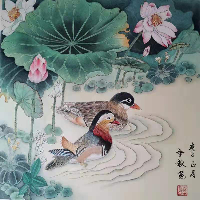 盖金秋老师作品 十三